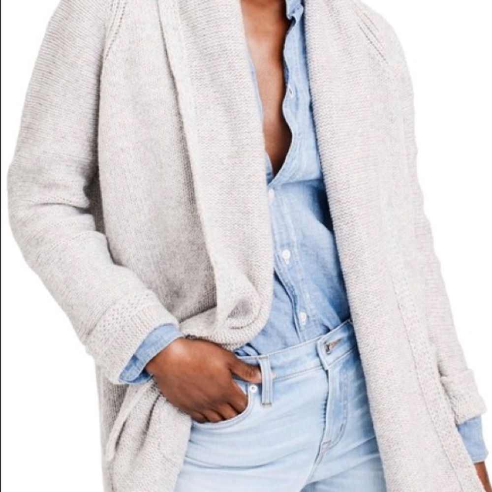 J.Crew long open cardigan, Style h3692